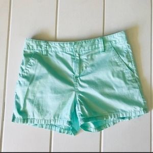 OLD NAVY | Mint green girls shorts size 14